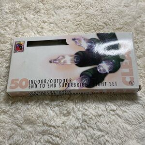 50 Indoor/Outdoor End to End Superbright Light Set